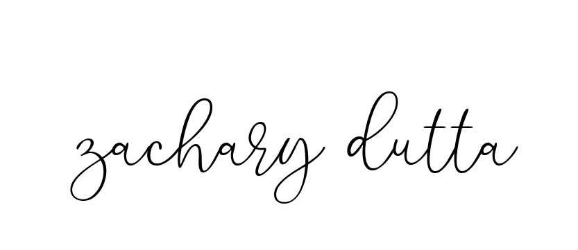 Handwritten Signature for Zachary-dutta - Style 147 Online