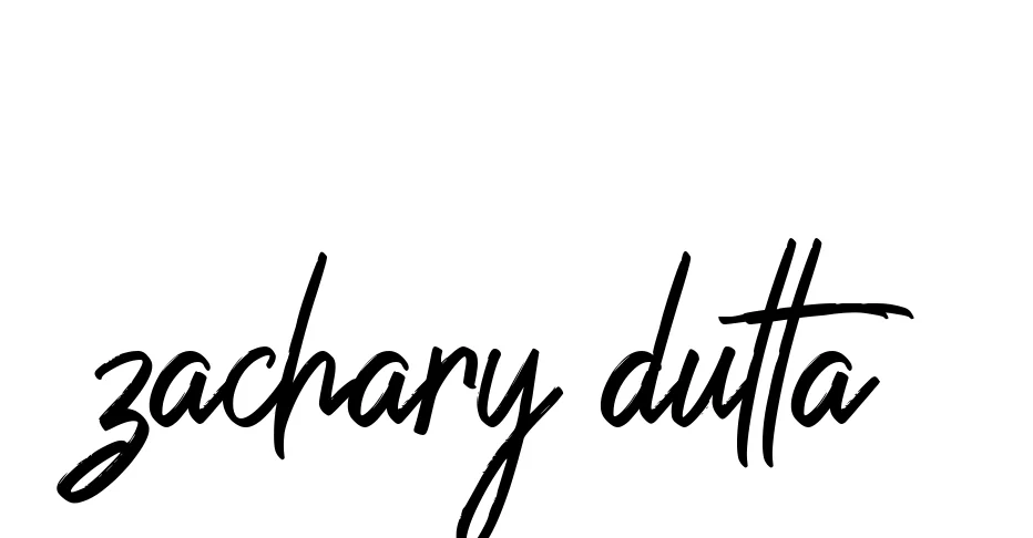 Handwritten Signature for Zachary-dutta - Style 149 Online