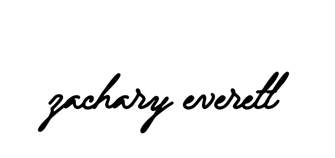 Handwritten Signature for Zachary-everett - Style 137 Online