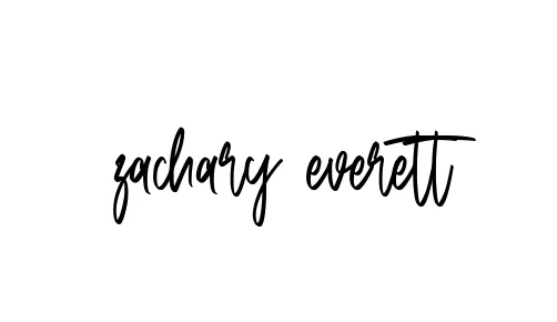 Handwritten Signature for Zachary-everett - Style 143 Online
