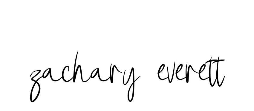 Handwritten Signature for Zachary-everett - Style 146 Online