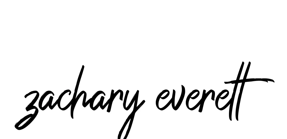 Handwritten Signature for Zachary-everett - Style 149 Online