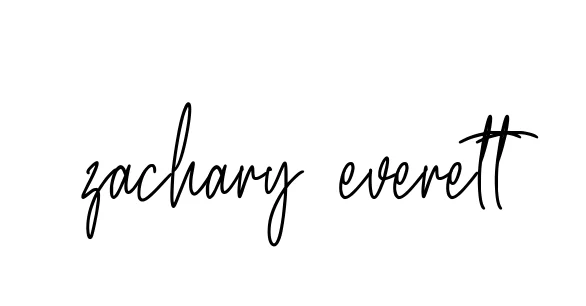 Handwritten Signature for Zachary-everett - Style 154 Online