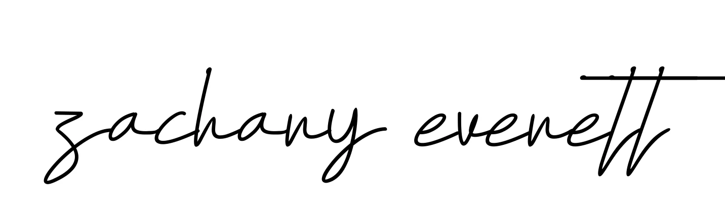 Handwritten Signature for Zachary-everett - Style 155 Online