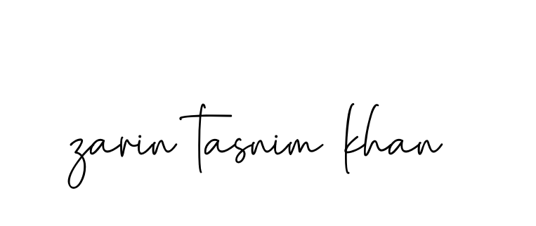 Zarin-tasnim-khan signature