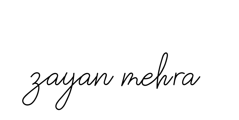 Handwritten Signature for Zayan-mehra - Style 145 Online