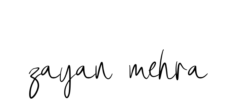 Handwritten Signature for Zayan-mehra - Style 146 Online