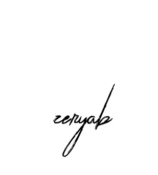 Handwritten Signature for Zeryab - Style 133 Online