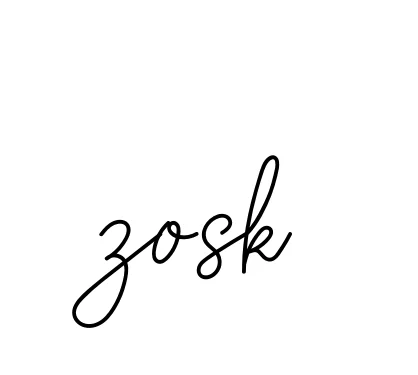 Handwritten Signature for Zosk - Style 145 Online