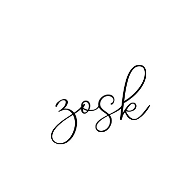 Handwritten Signature for Zosk - Style 147 Online