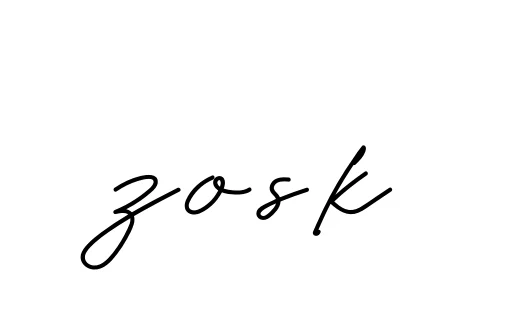 Handwritten Signature for Zosk - Style 152 Online