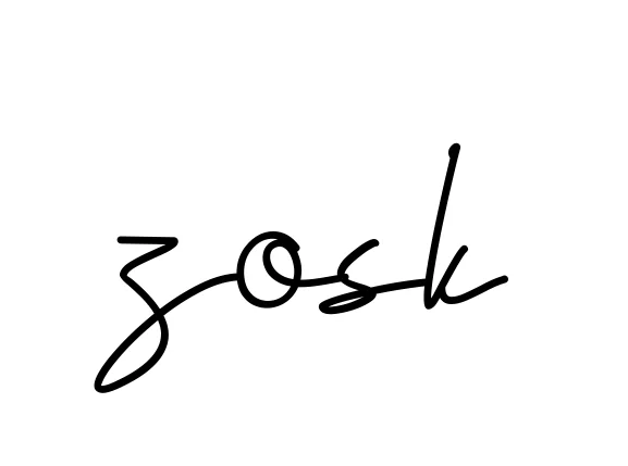 Handwritten Signature for Zosk - Style 155 Online