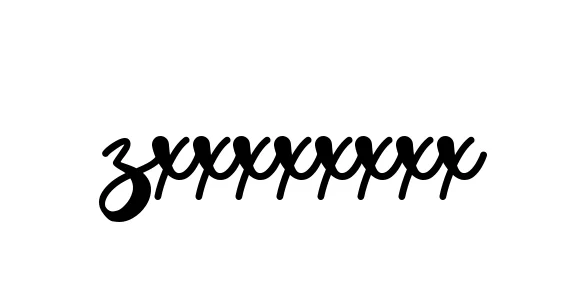 Handwritten Signature for Zxxxxxxxx - Style 136 Online