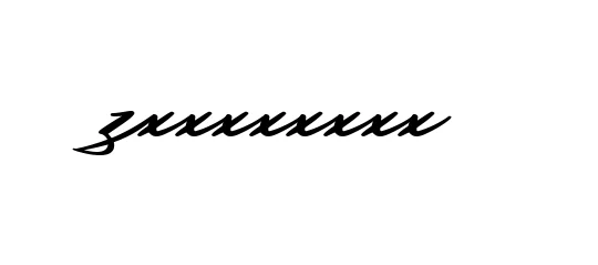 Handwritten Signature for Zxxxxxxxx - Style 140 Online