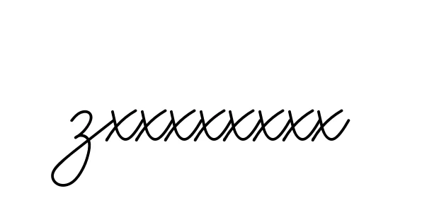 Handwritten Signature for Zxxxxxxxx - Style 145 Online