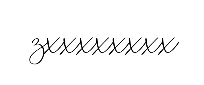 Handwritten Signature for Zxxxxxxxx - Style 147 Online