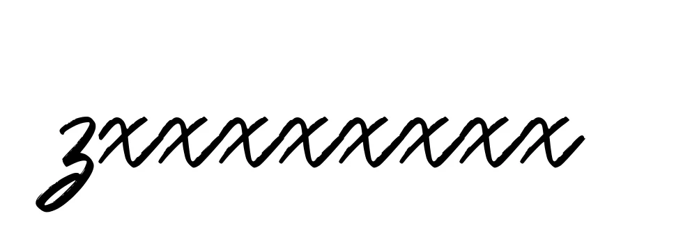 Handwritten Signature for Zxxxxxxxx - Style 149 Online