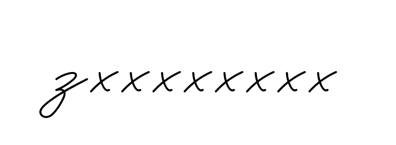 Handwritten Signature for Zxxxxxxxx - Style 152 Online